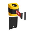 Montour Line Retr. Belt Barrier Yellow Removable Wall Mount, 11ft. RWait..Belt (F) WMX140-YW-PLEASRW-RM-S-110